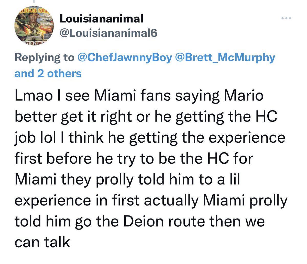 GodFamilyJSU's tweet photo. This is one reason I’m glad the lord had it where we went in a different direction than Ed Reed because of this possibility. Go Tigers #inTCWETRUST https://t.co/VoYE8fKwz5