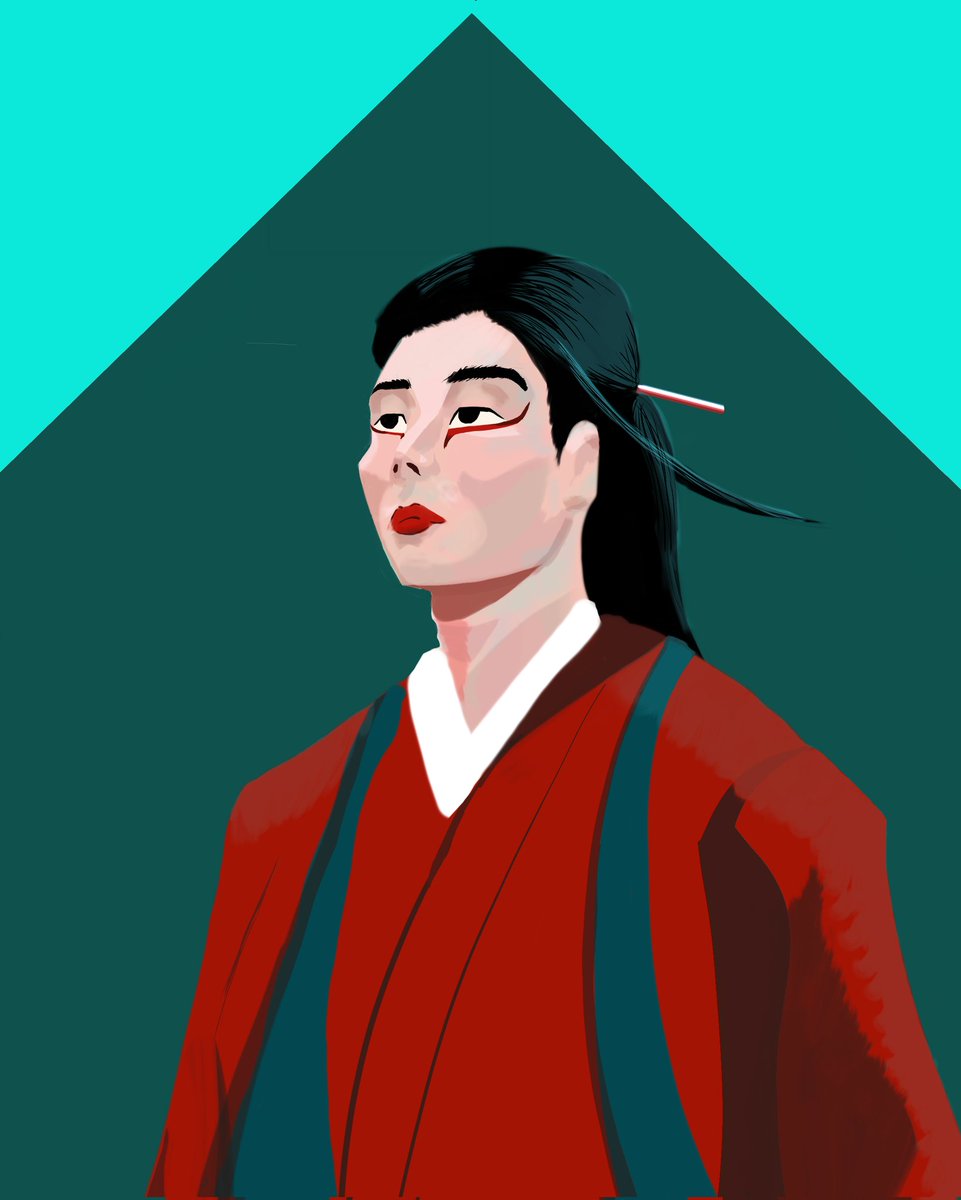 K_aphyr's tweet photo. So. Um. I did a thing. And it only took me waaayyy too many months to finish our dear Philanthropist #WKX 🤭

I did it for the amazing fic on AO3 by @Jaemyunie:  Sanguine✨️✨️✨️✨️ https://t.co/T6BocAV8DN