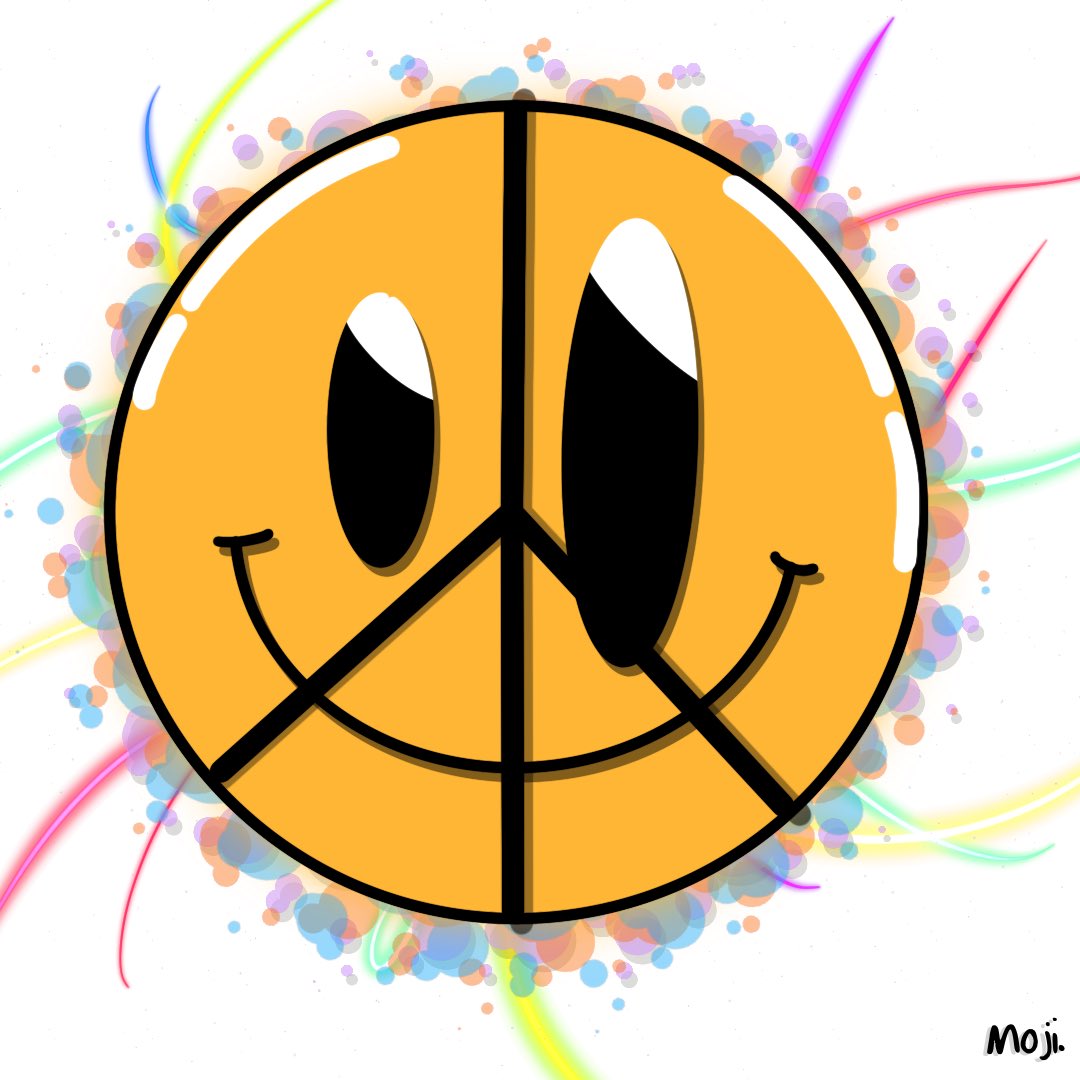 44/50 “ PEACE Moji” dropping soon on opensea