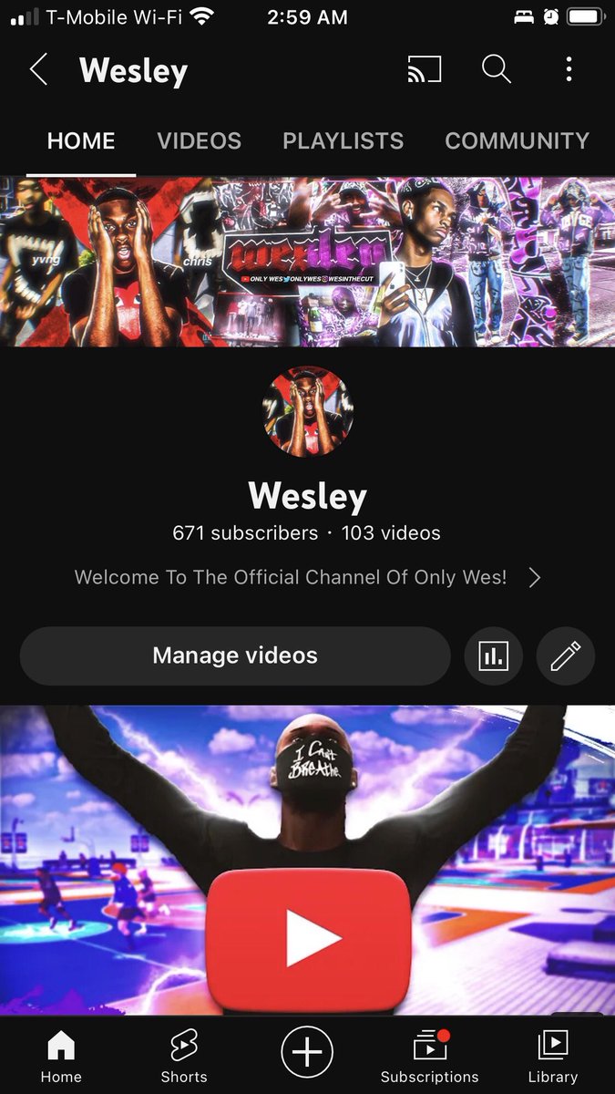 Wesley1Gardner's tweet photo. These past 2 months have been nothing short of amazing. I put my foot down and grew at a rate I never thought was possible for my channel but I did. With the help from my Friends, clan members in @DivineKingsClan and my closest family I’ve exceeded my own expectations this year😎 https://t.co/riW2HZtRIn