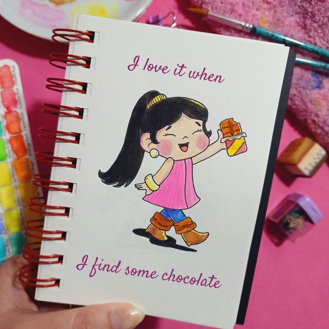 aquabeca's tweet photo. Sometimes the chocolate isn't mine, but that is another story. 🤭🍫#chocolate #chocolover #iloveitwhen #cutedrawing #chibi #kawaii https://t.co/t22Qcoksz8