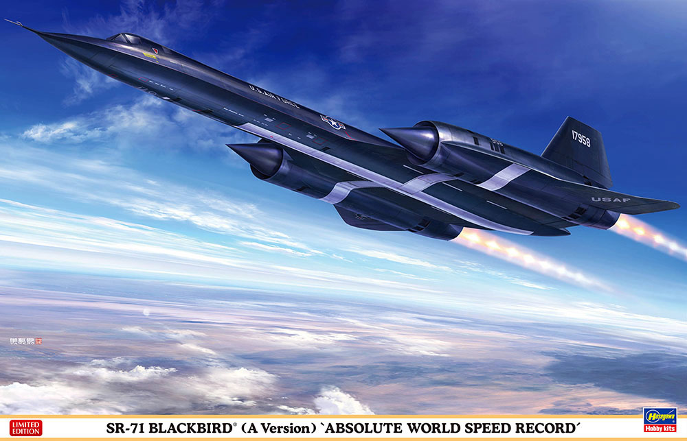 hobbysearch_mm's tweet photo. 【箱絵を追加しました。】ハセガワ
1/72 SR-71 ブラックバード (A型) `世界絶対速度記録機`
好評ご予約受付中です!→ https://t.co/1nBqKeTwds
#プラモデル #プラモ #TankroKato #SR71 #BealeAirForceBase #Skunkworks #Area51 #Plastickits #Plasticmodel #Scalemodels https://t.co/UBMjGUofb2