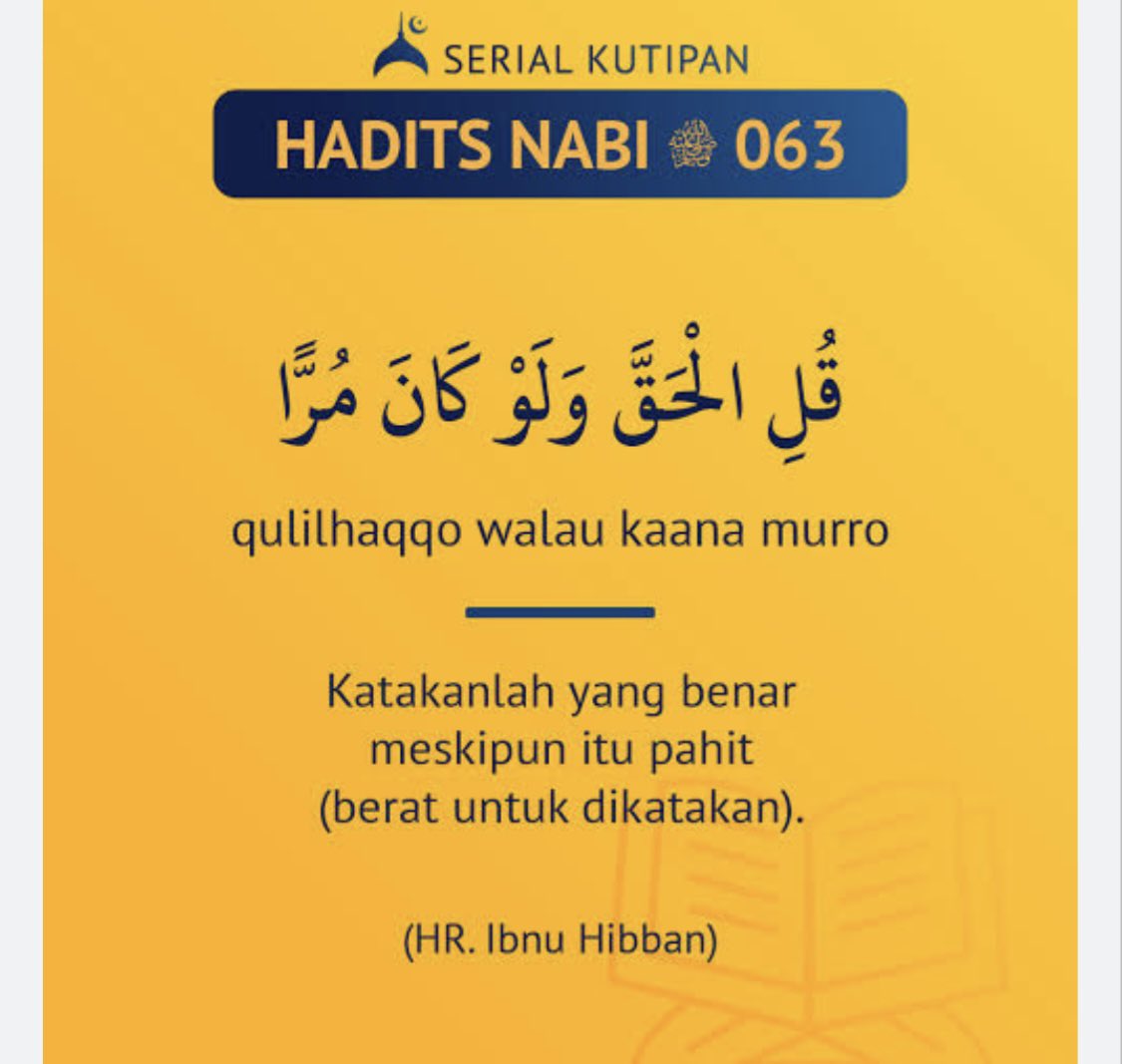 seharusnya ahli agama tahu soal ini 🙏🏻