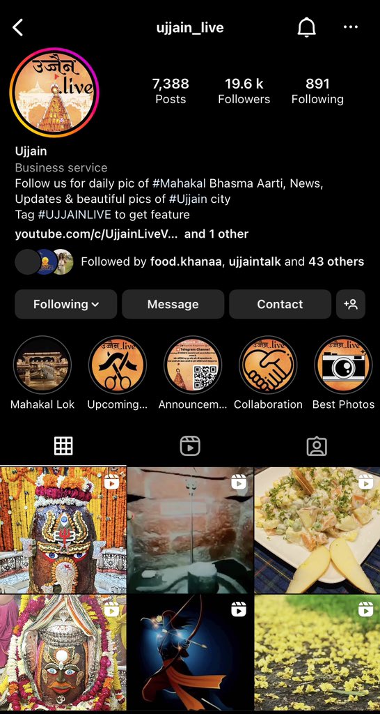 ujjain_live's tweet photo. Catch the best of #Ujjain on our #Instagram account
Please follow us
https://t.co/9s7S7a5M99
#Ujjain #instagram #followinstagram #followus #ujjainlive https://t.co/0bBfhnJYzL