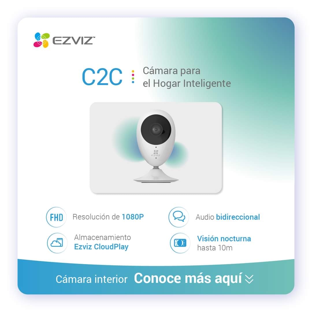 MACROQUIL's tweet photo. ¡Fácil instalación! La cámara #C2C de #Ezviz nos da la oportunidad de cuidar y estar presente para los que más queremos. https://t.co/txxOWBdoga