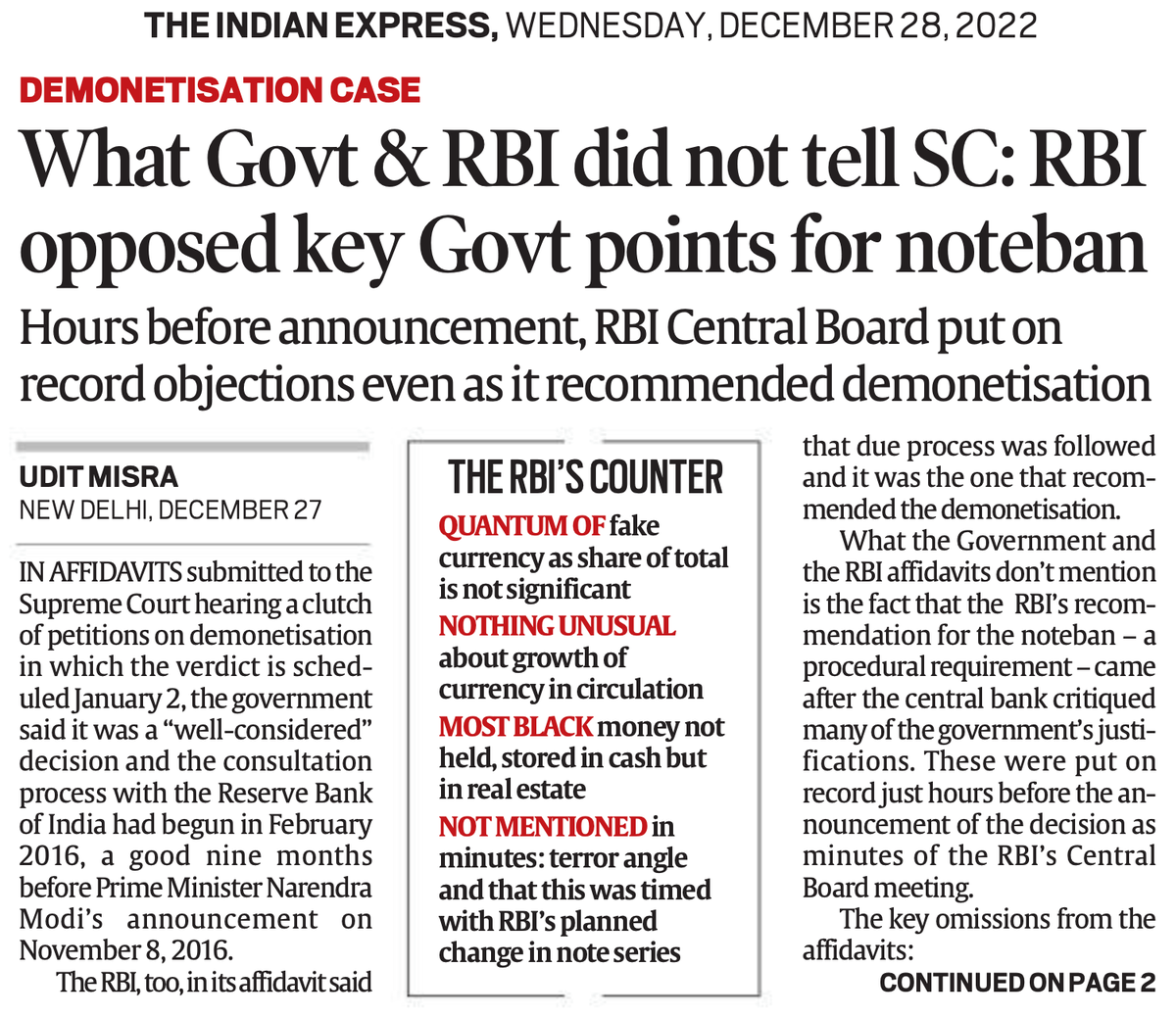 beastoftraal's tweet photo. We, the nincompoops, are the lab rats for one man's Tughlaqian idea that even the RBI did not consent to, but was forced to, eventually. And RBI is now bending over backward to justify that decision. The joke, as always, is on us. https://t.co/rwxe2xV19n