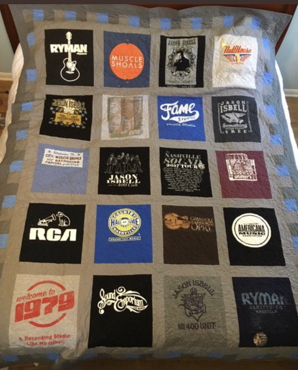 itlw8t's tweet photo. @interrowhimper @JasonIsbell Thanks! Grandma quilted that for Christmas a few years ago! https://t.co/4BNzxVlfon