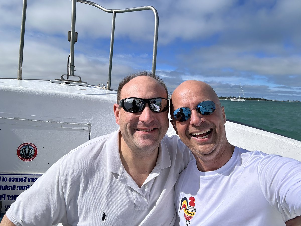 Joe_Vogel's tweet photo. Wedding week fishing trip! #JoeSarah https://t.co/pn6SVcEDa4