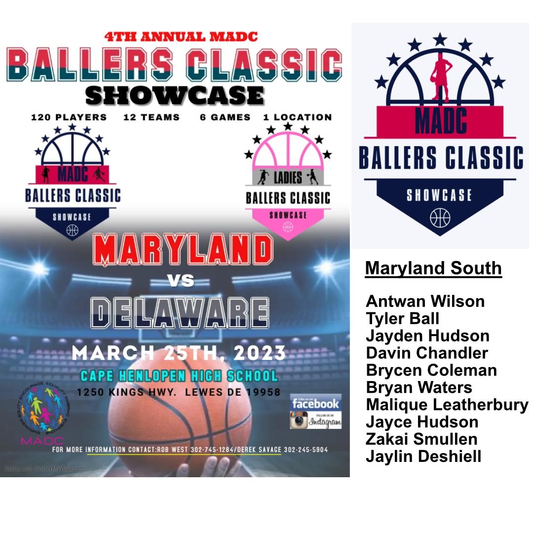 RobW12984's tweet image. The Ballers Classic (Delaware vs Maryland) is back in March of 2023.
The following roster is whom we hope to participate.
A list of 15 alternates awaits if anyone listed declines.
Players committed to participate need to register by January 15th. (Registration link is available)