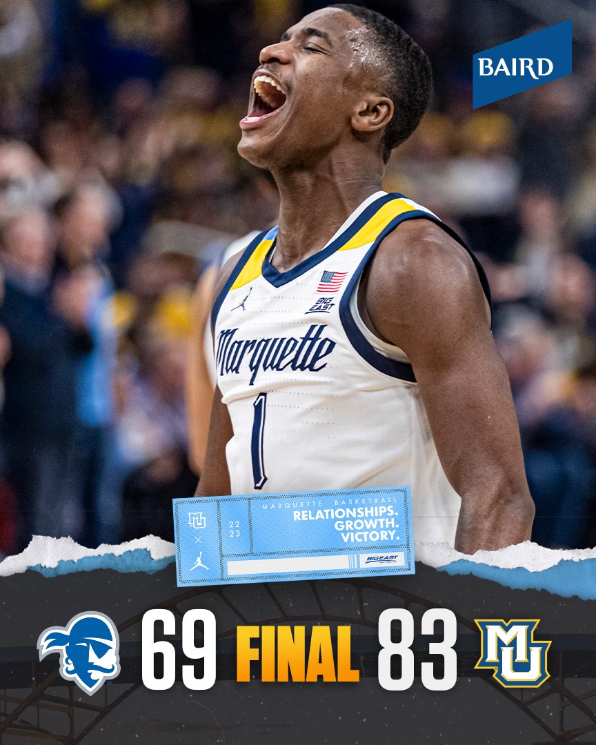 MarquetteMBB's tweet photo. EGB's all night long 

@rwbaird | #WeAreMarquette https://t.co/d4HEyZZt0N
