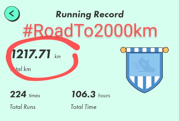 TradingHobbiist's tweet photo. #RoadTo2000km #STEPN
Not too shabby, getting there @Stepnofficial https://t.co/vdQhryIBrr