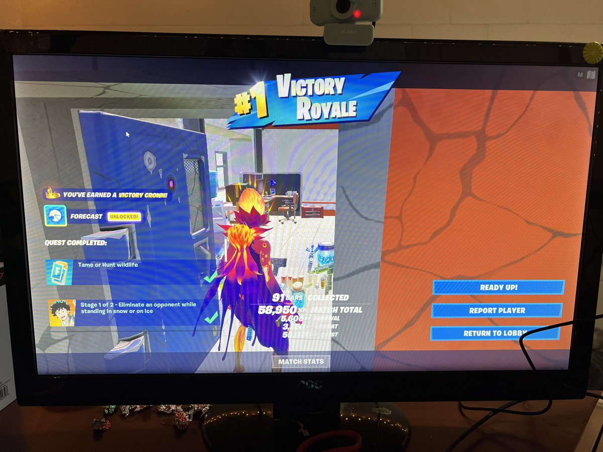 Ca1finated's tweet image. When you forget to record your game play and get a victory! #gamerfail #streamer #twitchstreamer #girlgamer #GetCalfinatedtoAffiliate