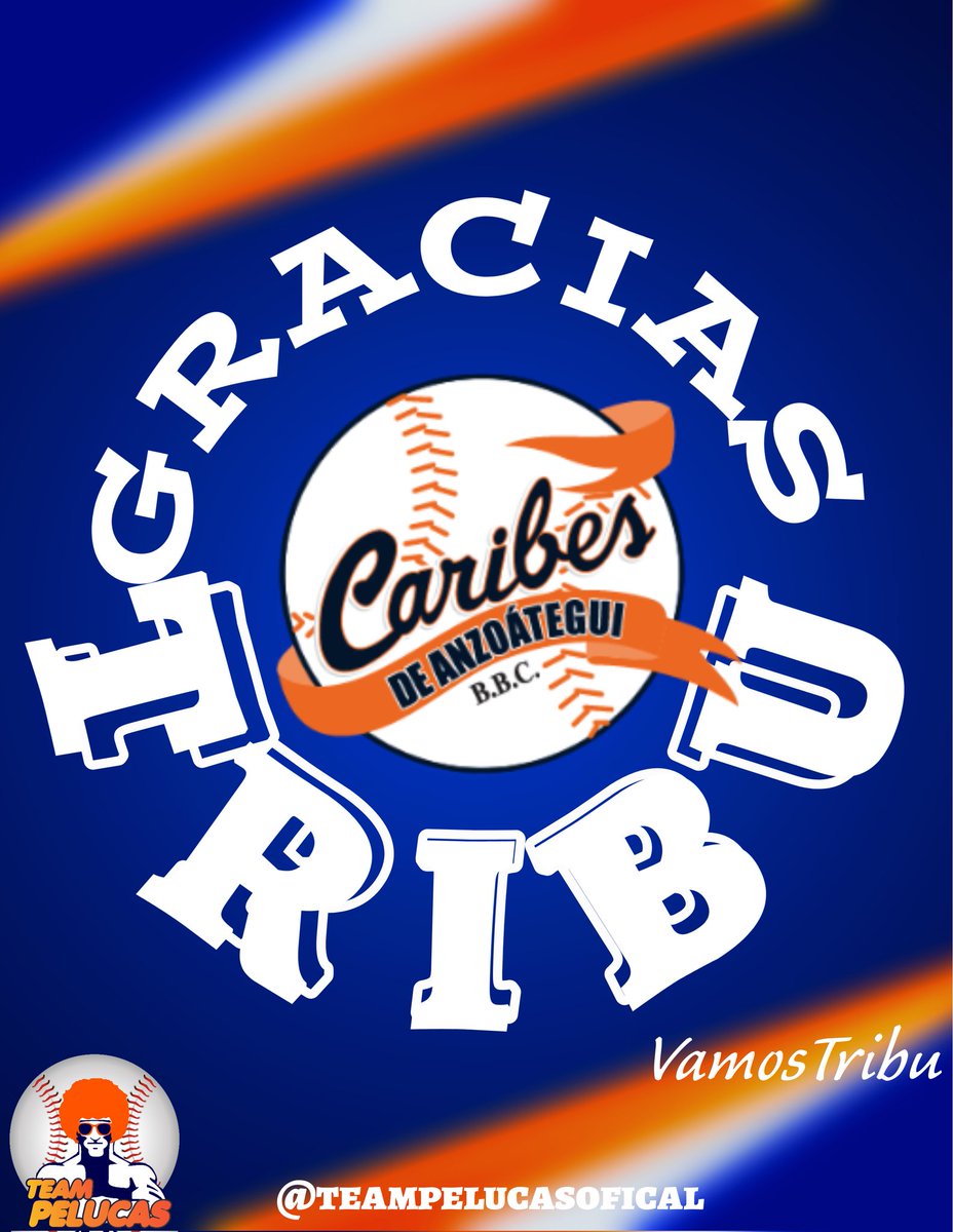 GRACIAS CARIBES DE ANZOÁTEGUI... 
Gracias a todos los jugadores por su entrega cómo siempre 💯
Mucho que agradecer como todos los años 
No sé pudo lograr el objetivo está temporada
Pero regresaremos con más fuerza 

VAMOSTRIBU 💯🔥
#teampelucas