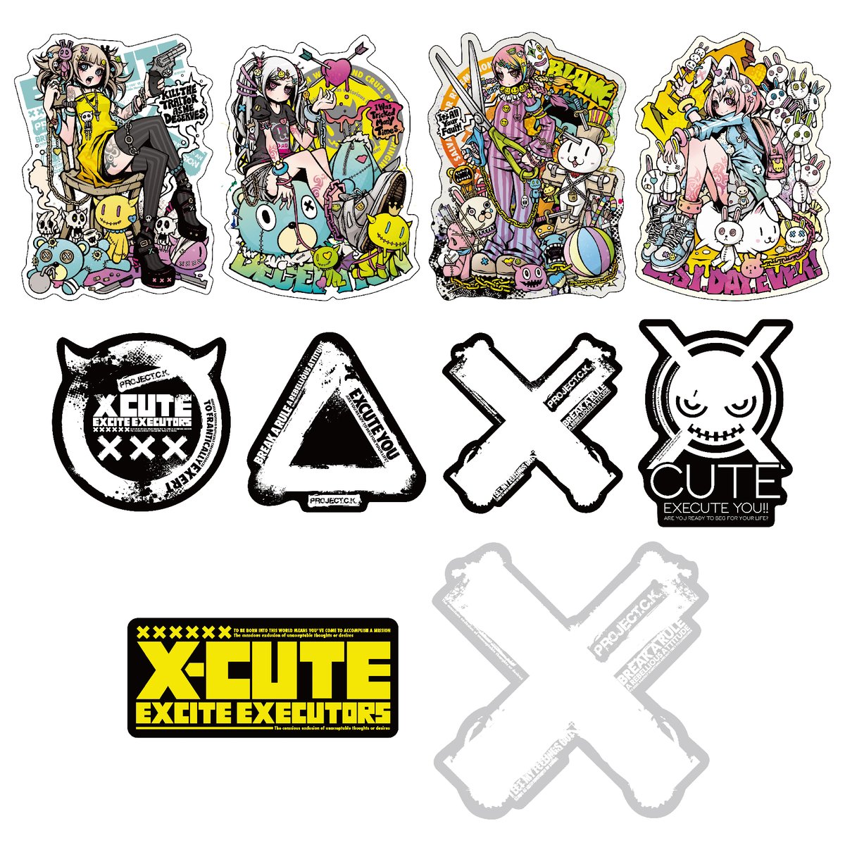 NEW Sticker set 
