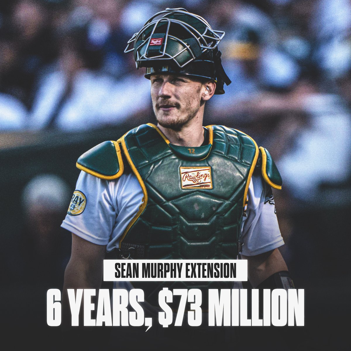 Braves On FanDuel Sports Network (@fanduelsnbraves) on Twitter photo Sean Murphy is officially Atlanta's long-term answer at catcher.
The <a href="/Braves/">Atlanta Braves</a> newcomer signs a six-year contract with a 2029 club option. Sean Murphy is officially Atlanta's long-term answer at catcher.
The <a href="/Braves/">Atlanta Braves</a> newcomer signs a six-year contract with a 2029 club option.