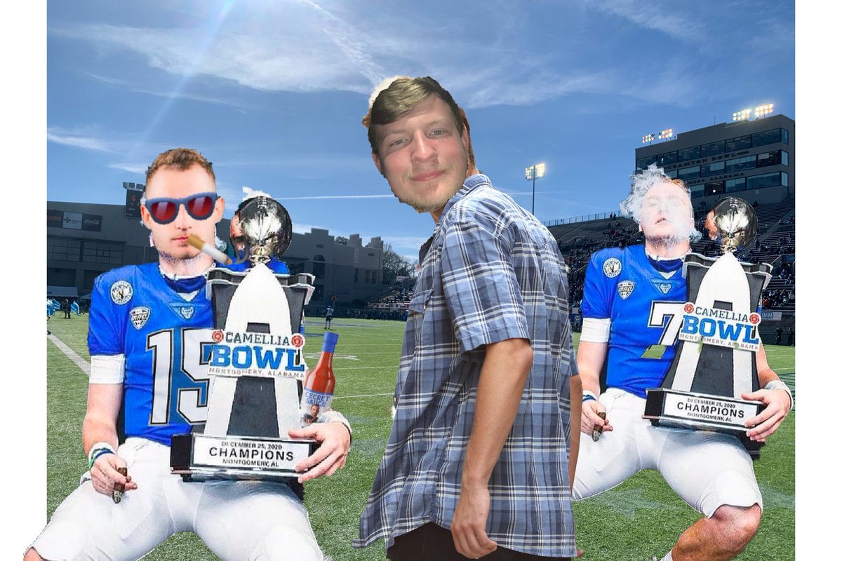 UB_managers's tweet photo. @KVT6_ thanks for winning UB another Camellia bowl!! https://t.co/2jKwylsxDC