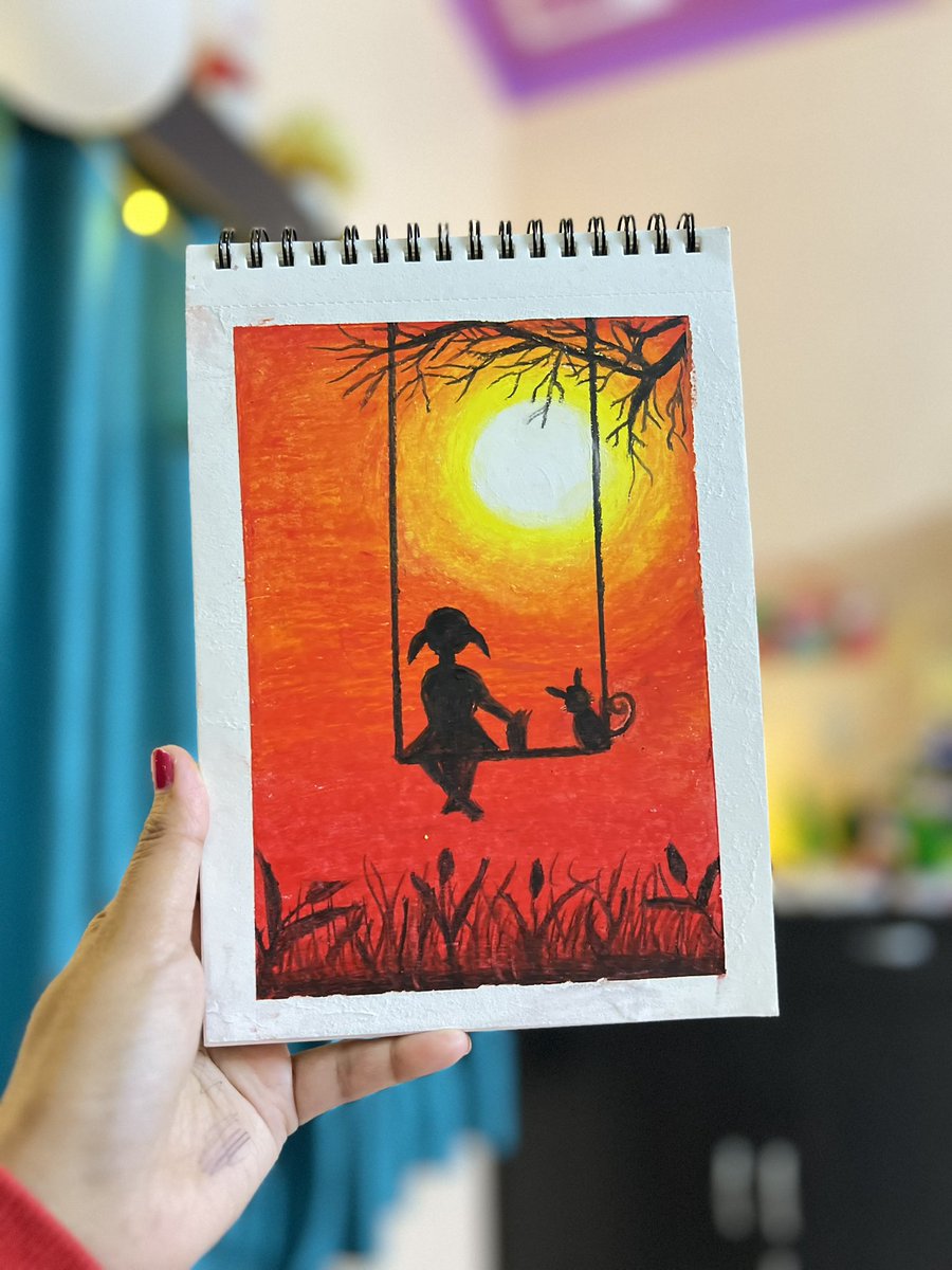 My Art Work!!! Reliving Childhood ❤️