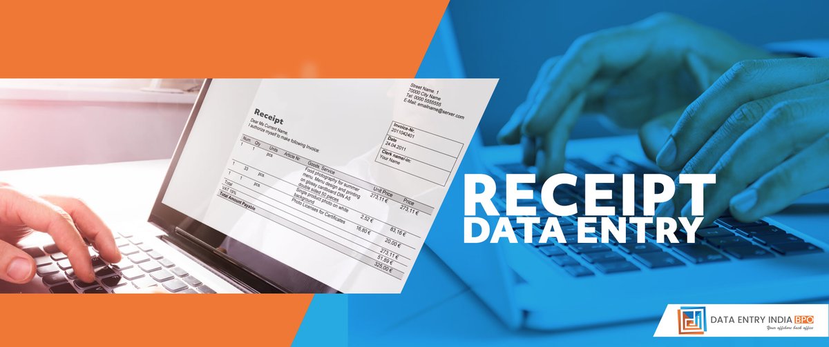 DataEntryBPO's tweet image. Fast and Reliable data entry services that are experts in handling and delivering receipt data.
Read more: dataentryindiabpo.com/receipt-data-e…
Email us: support@dataentryindiabpo.com
#receiptdataentry #invoicedataentry #dataentry #outsourcing #dataentryservices