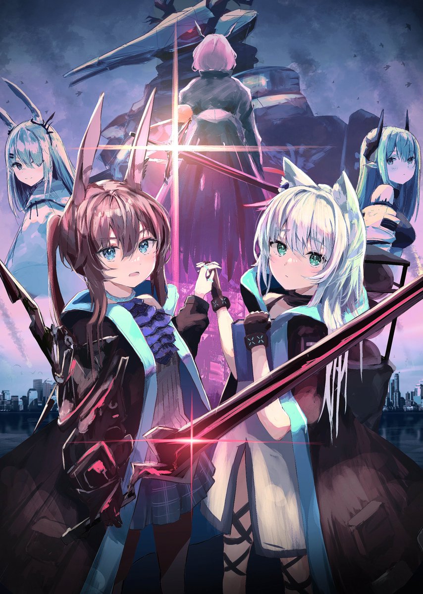 アーミヤ &amp; ロスモンティス / Amiya &amp; Rosmontis ⚔📚
#アークナイツ #明日方舟 #Arknights