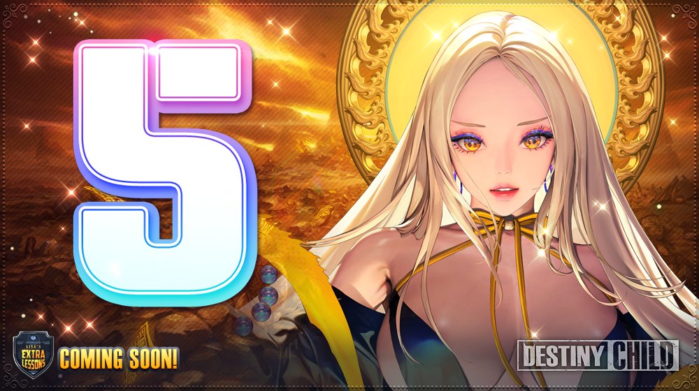 g_destiny_child's tweet photo. D-4
🎇2023 New Year Countdown Day 2🎇
🎊
The no. of [Lks + Cmmnts + Shares] of the official FB and TW Event Posts will be added together to give rich rewards.
🎉
[Lisa's Extra Lessons] Reward Child [Mafdet] is revealed as a surprise!
✨
more details➡️ https://t.co/Kcaa5Uylnl https://t.co/9hGDXFBN2L