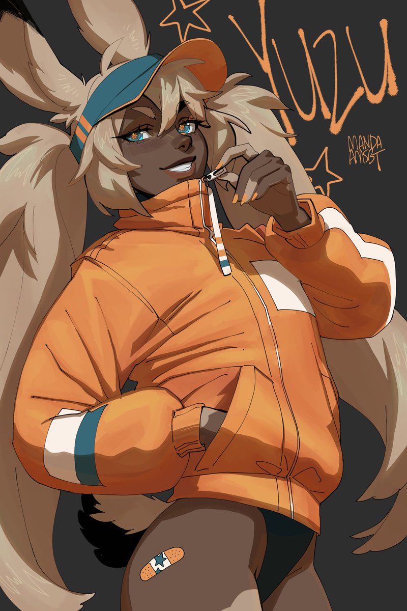Manda_AMSBT's tweet photo. playin around w new brushes and drew a yuzu 🥰❤️ https://t.co/S725Ov4kWj