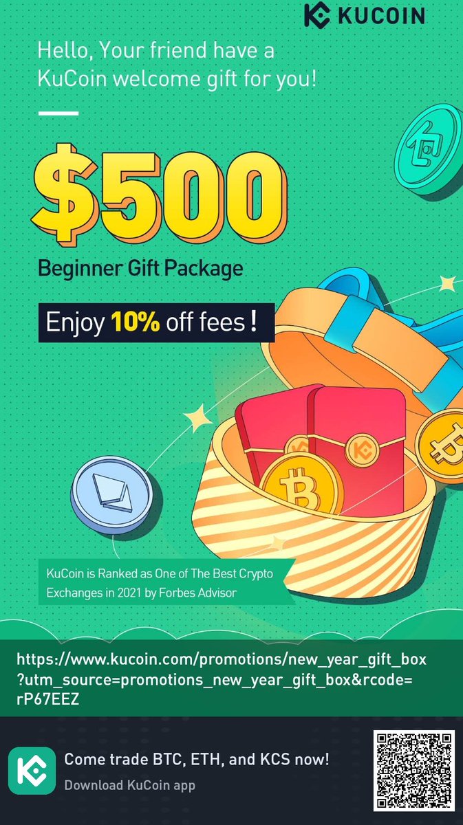 LE94CY's tweet photo. #NewYear2023 #GIFTforyou Box promotion: new accounts win tickets in drawing for five prizes of $10,000. Plus more!
#KuCoin #Crypto #cryptocurrency https://t.co/wgT7Rpwk2p