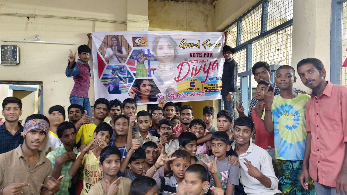 <a href="/ColorsKannada/">Colors Kannada</a> #BBK9 #BBK8 
#DuForWin 
#DivyaUruduga 
VIJAYI BHAVA DIVYA URUDUGA