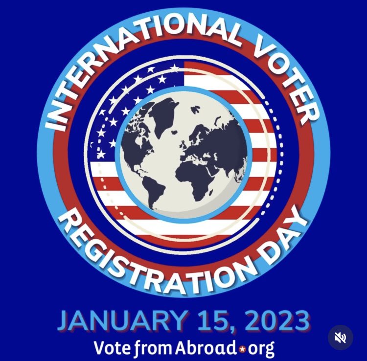DemsAbroad's tweet photo. #ResolutionsComeAndGoBut voting makes a lasting difference! Make your New Year’s resolution to request your overseas ballot on January 15th at https://t.co/83LXiK8hjZ Mark your calendar now! 🇺🇸🌍 @vfaglobal #votefromabroad #NYE2023 https://t.co/HxEXGeNtVP