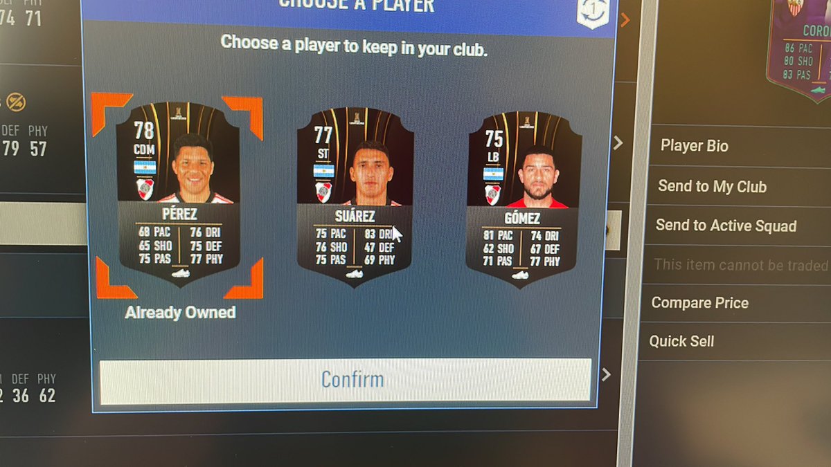 JosephKolotelo's tweet photo. Is this not the ultimate pick @DannyAaronsFUT #FUT23 https://t.co/oAeqe3KGFK