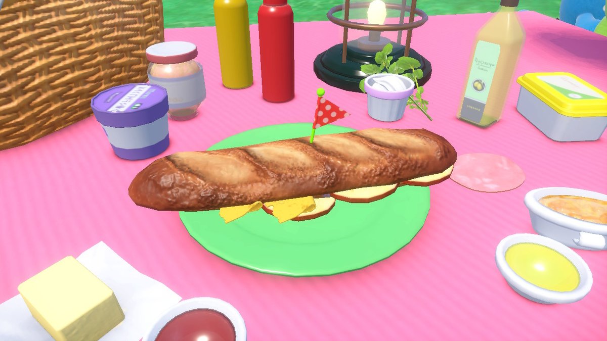 pockycrossing's tweet photo. why is my favorite part of this game the sandwich simulator #PokemonScarletViolet #NintendoSwitch https://t.co/XG96oll5xp