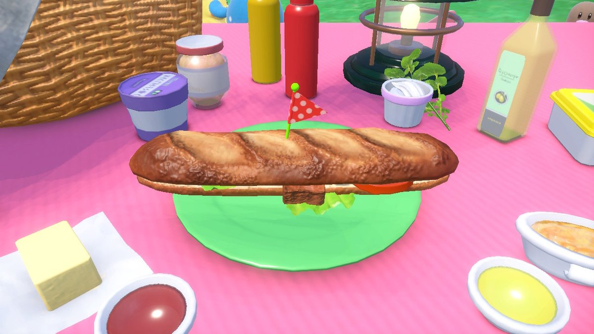 pockycrossing's tweet photo. why is my favorite part of this game the sandwich simulator #PokemonScarletViolet #NintendoSwitch https://t.co/XG96oll5xp