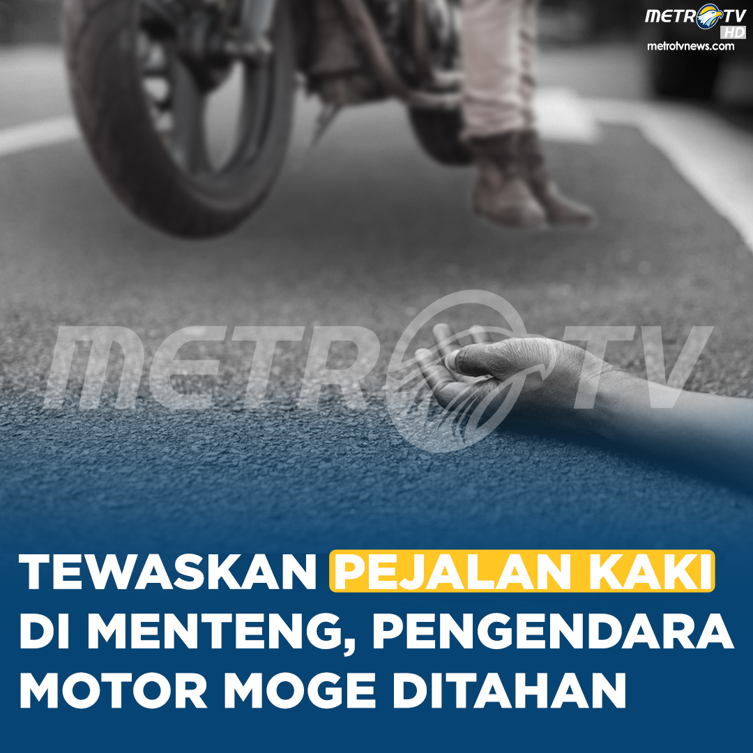 Metro_TV's tweet photo. 43 pengendara Motor Gede (Moge) Harley Davidson ditahan Satuan Lalu Lintas (Satlantas) Polres Metro Jakarta Pusat setelah menabrak seorang lansia penjualan tisu di kawasan Menteng, Jakarta Pusat, Selasa (27/12).
#Moge
#MotorGede
#HarleyDavidson
#PejalanKaki https://t.co/mtsvwaldDv