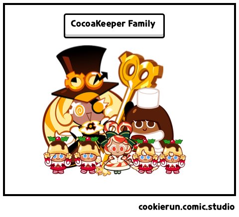 shawd9248's tweet photo. You like CocoaKeeper? Here’s the family! #Cookierun #cookierunovenbreak #CocoaCookie #TimekeeperCookie #CocoaKeeper #LollipopCookie #PuddingCookie https://t.co/0bMctmvBng