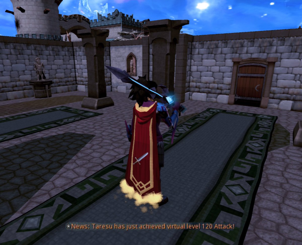 rs_taresu's tweet photo. Road to 120: done ✅ 
#runescape #rs3 #120attack #skillcape #mmorpg https://t.co/MTt7S2nh1B