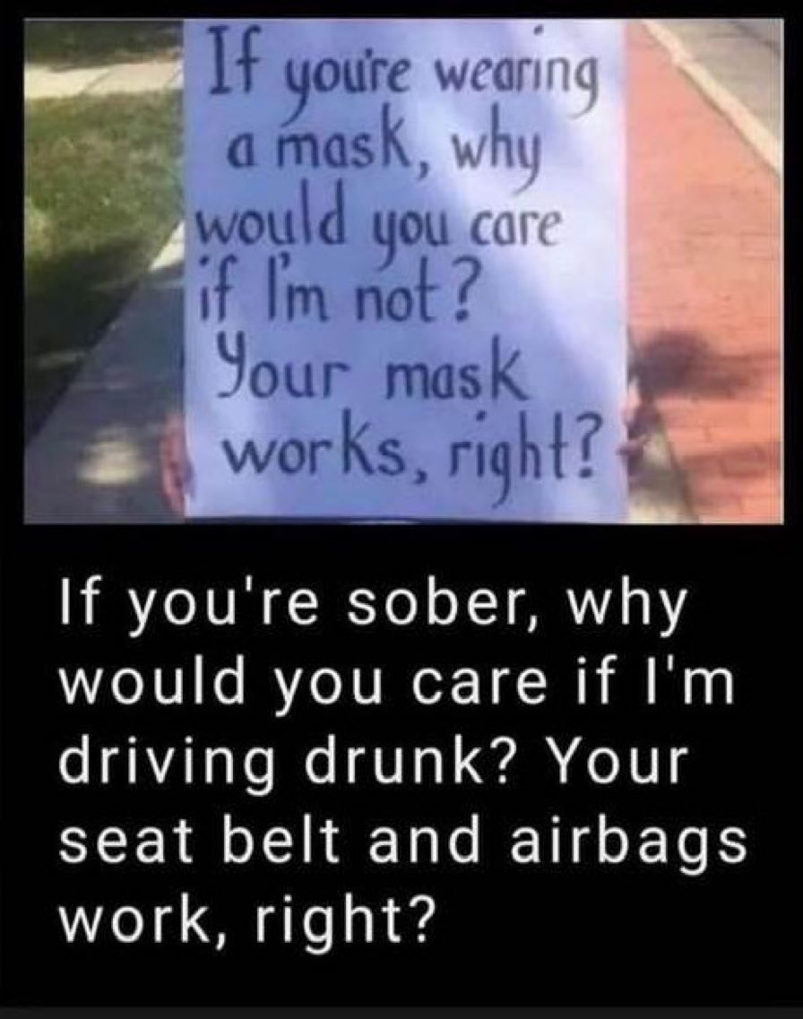 kangaroos991's tweet photo. Masks work!  #CovidIsNotOver https://t.co/fxGA4IR7CN