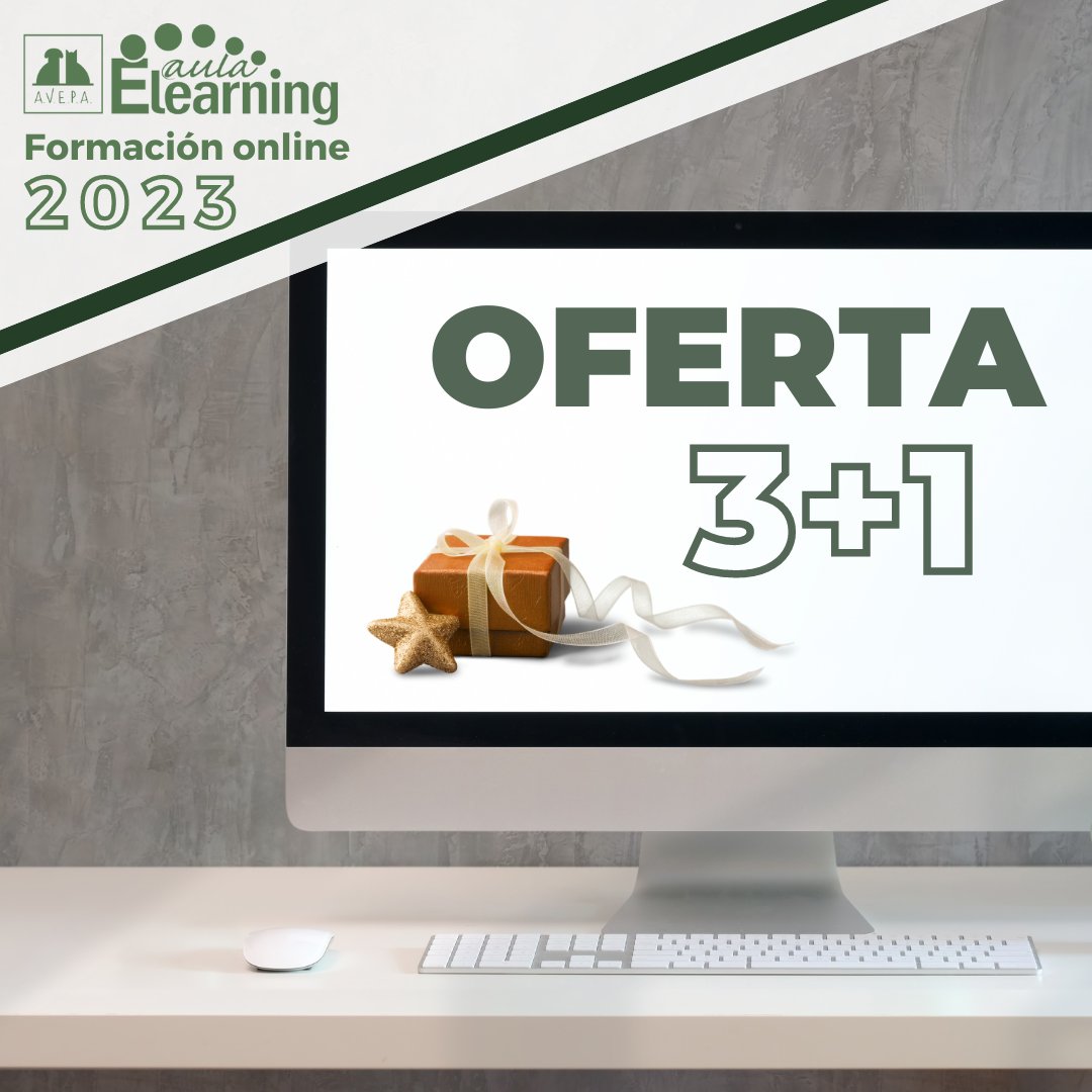 AVEPA_vet's tweet photo. Presta atención a los #cursosonline que nos tienen preparados los del #AulaElearningAVEPA para el 2023.
Inscribiéndote en 4 cursos uno te sale ¡gratis!
➡Entra en https://t.co/QFtwtUYz6d para saber más.
#veterinaria #formacionveterinaria #AVEPAelearning https://t.co/AHmXPdQy4l