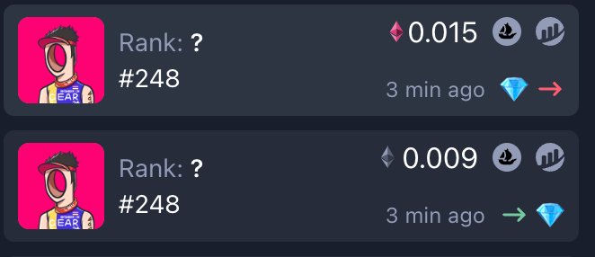 NFTChef's tweet image. I don&apos;t know why the original seller sold it, but kudos to you who sniped this from under me, then accepted my existing WETH offer. 
🤝 
@NULLFaceNFT