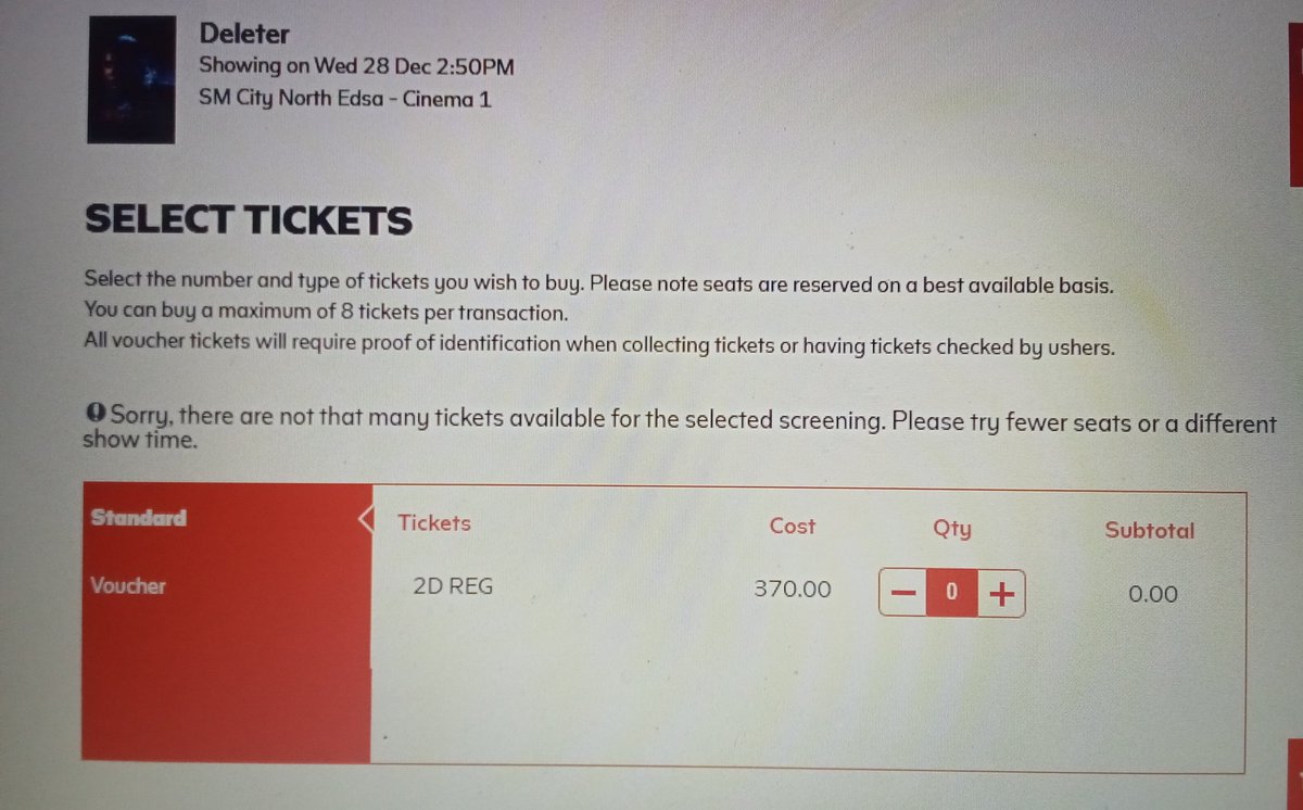 DailyPinoyMusic's tweet photo. SOLD OUT ALERT!

📈SM City Daet 3:00PM - SOLD OUT!

📈SM City Grand Central 5:10PM - SOLD OUT!

📈SM City North Edsa 2:50PM - SOLD OUT!

📈SM City Telabastagan 3:00PM - SOLD OUT!

📈SM City Legazpi 3:15PM - SOLD OUT!

#Deleter #DeleterNowShowing https://t.co/Z03GigbtDY