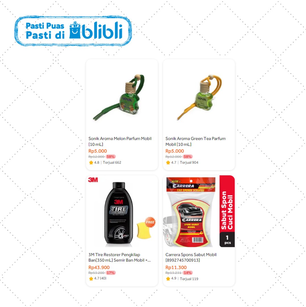 bliblidotcom's tweet photo. Ada yang mau 100 ribu?! 𝑵𝑲𝑲𝑪𝑯𝑰 yuk, Nanti Kita Kasih Cepek Hari Ini! 

- REPLY dgn sebut 1 barang yang ada di mobil
- FOLLOW aku + RT LIKE tweet ini
- Pemenang acak

Cuci gudang alat otomotif, harganya manteb2 bingit! Klik https://t.co/fV6eJNtX74 #BlibliOTO https://t.co/pKlO2Z96Ft