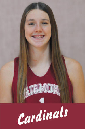 Fairmont GBB wins their first game of the Holiday Tournament with a 79-49 win vs. KMS. Brylee Miller set Fairmont's single-game scoring record with 36 points. The record was previously 35 and held by Kirsten (True) Rosol. Great work Bry! ❤️🏀 #BetterTogether