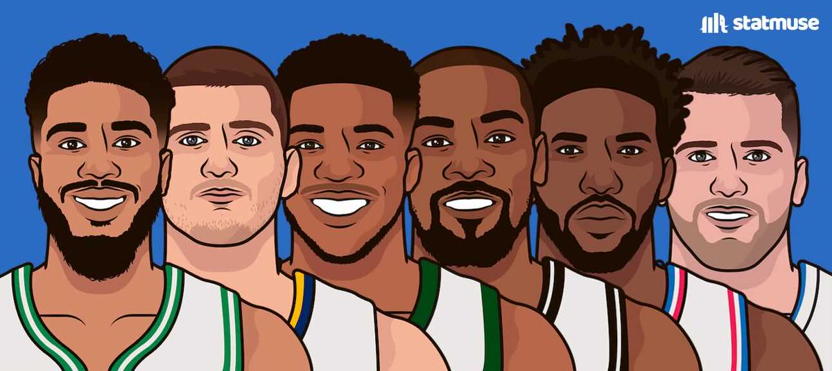 statmuse's tweet photo. ￼ An impossible MVP race. https://t.co/xG6yZ3GsDM
