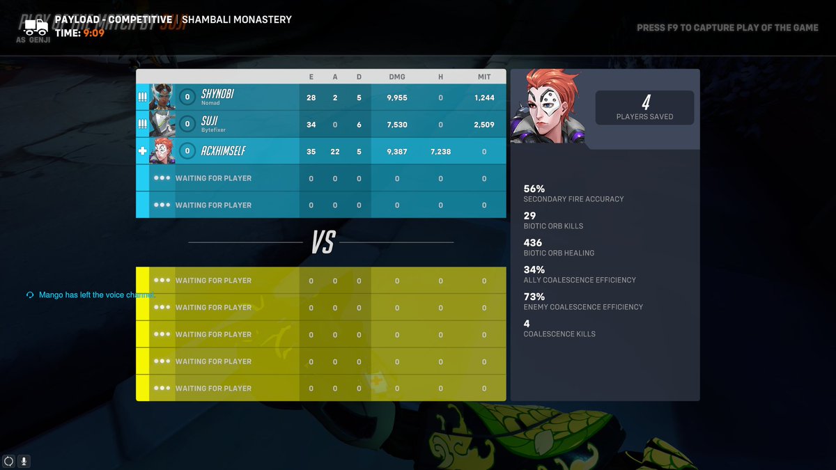 AcxFN's tweet image. not bad for my first comp game