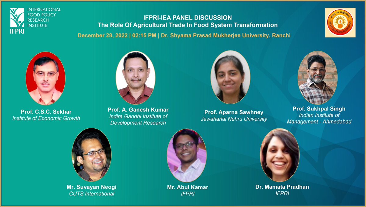 I am glad that I will be part of the IEA conference on “the role of agricultural trade in food system transformation”, which is going to organise by IFPRI, at Ranchi, Jharkhand. <a href="/CUTS_CITEE/">CUTS CITEE</a> <a href="/IFPRI/">IFPRI</a>