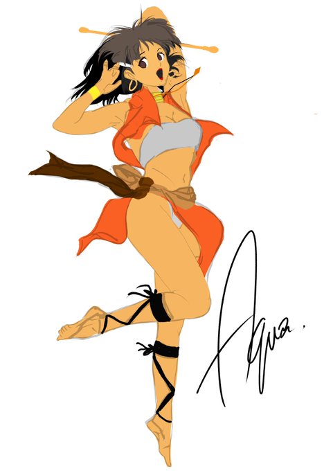 いつか描いてみたいとずーっと思っていたキャラ 