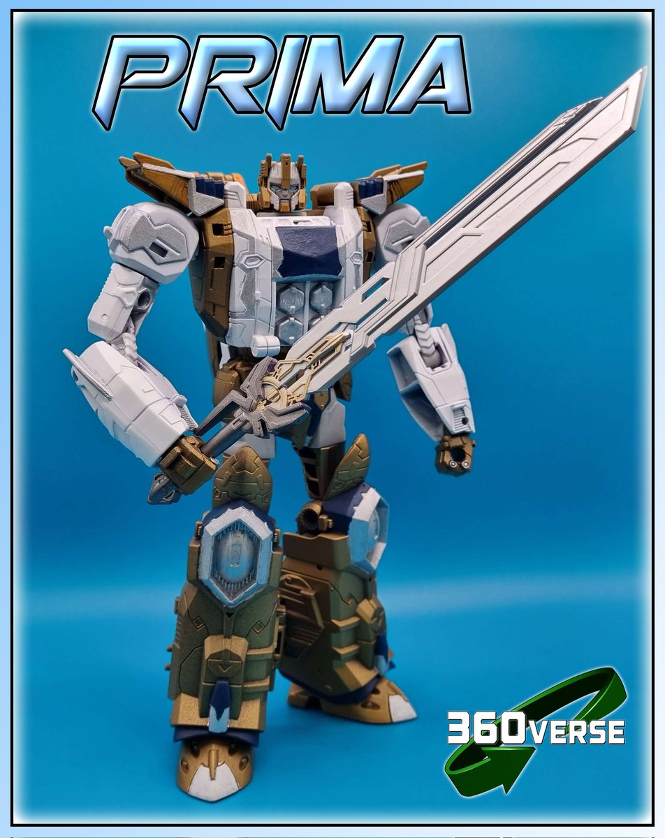 CosmicConker's tweet image. My custom Prima of the Thirteen Primes #Transformers
