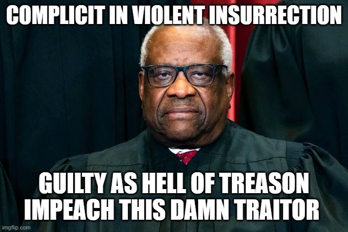 MICHAEL74020454's tweet photo. Bernie Sanders. Nancy Pelosi. Adam Schiff. Lawrence O’Donnell. Rachel Maddow.
They’re ALL calling for Supreme Court Justice Clarence Thomas to recuse himself from all cases involving the January 6th Insurrection https://t.co/AoeS48tCJ7