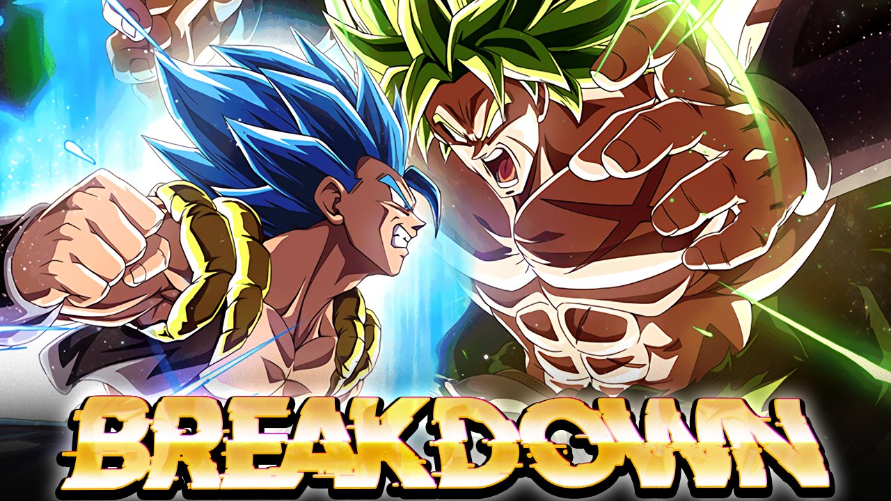 dragon ball super broly gogeta blue and dragon ball legends ultra