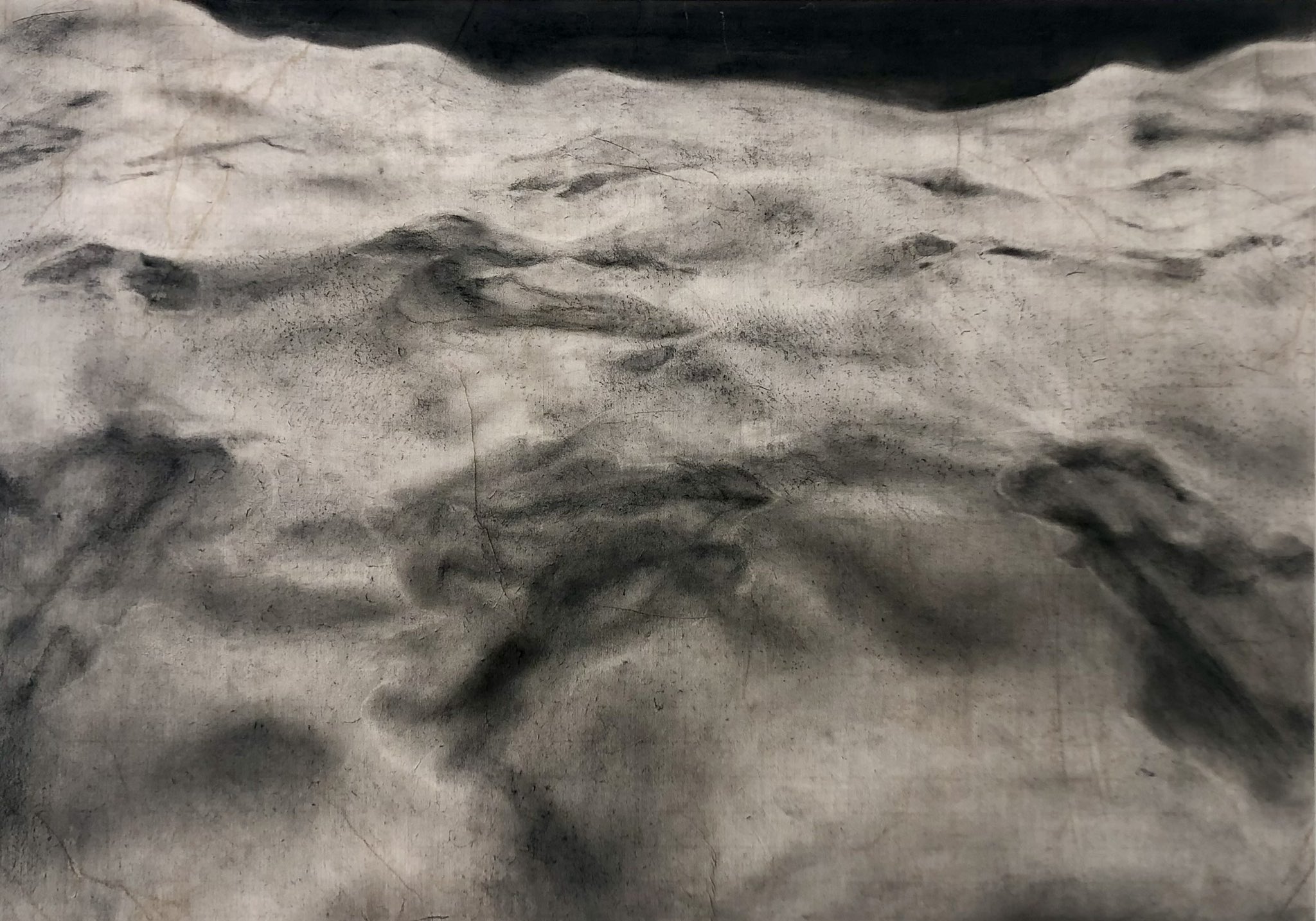 伊藤和生 ルノワール作「青い服を着た若い女」（三重県立美術館所蔵