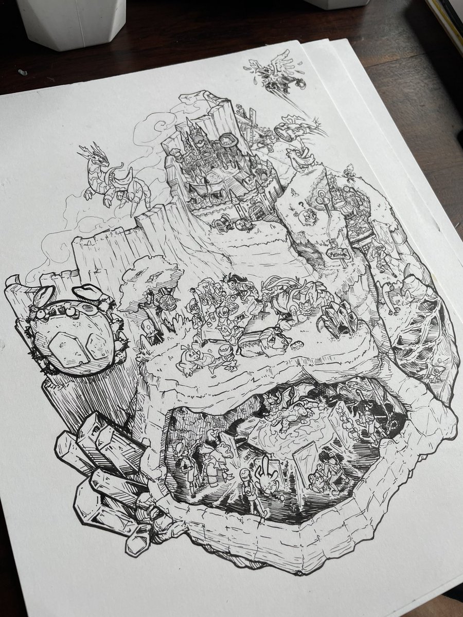 itshugosnook's tweet photo. Holiday break going strong for personal projects. Finished two new #isometricnostalgia pieces (really need to rethink that name): one for Breath of the Wild (6y late) and a very detailed one for Pokémon Scarlet and Violet.
Now onto Obra Dinn https://t.co/fngX57iTXi