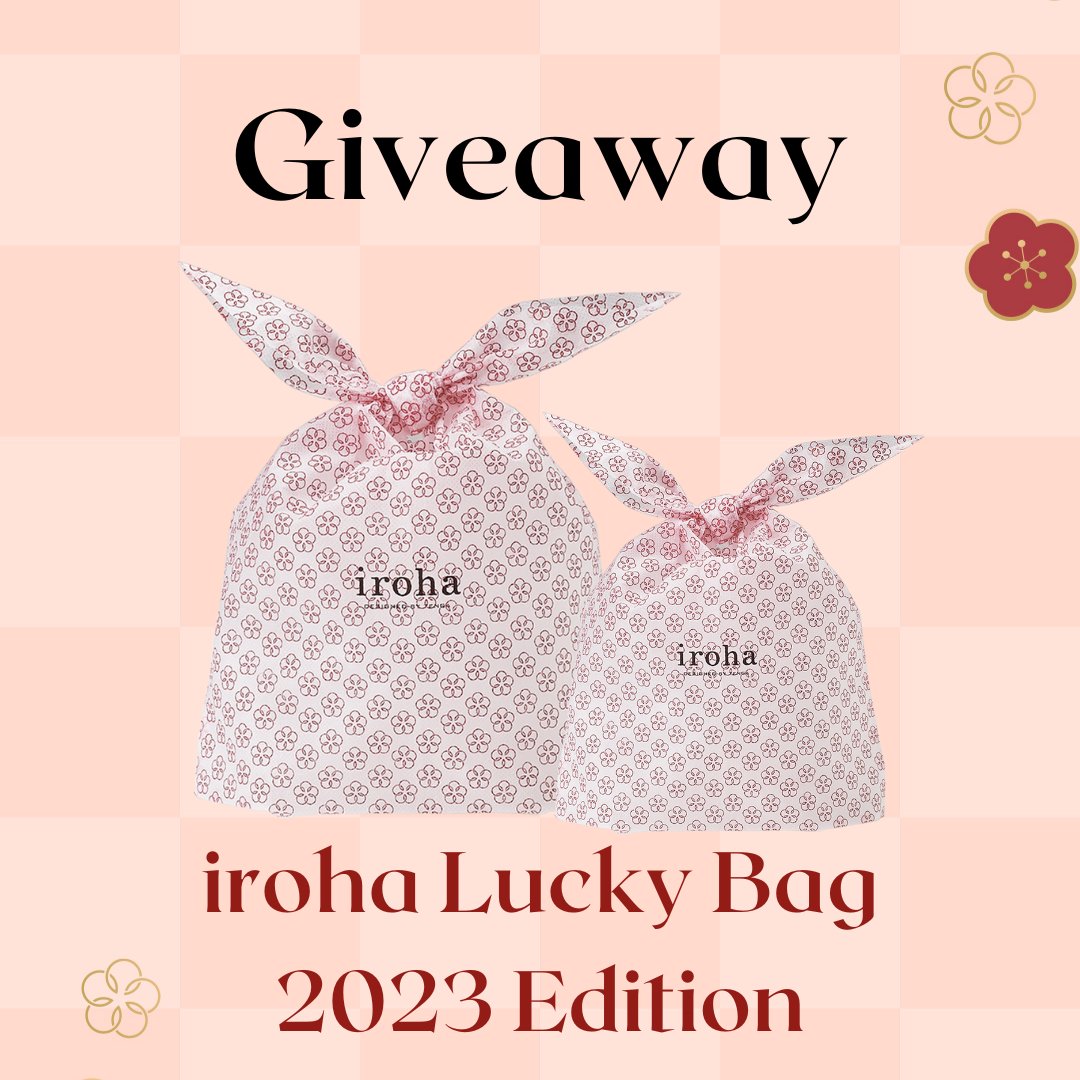 iroha_Global's tweet photo. iroha Lucky Bag Giveaway!
We are giving away 1 Luxury Lucky Bag &amp; 1 Lucky Bag to encourage more people to try self-pleasure in 2023.

To win:
1️⃣Must follow us
2️⃣Tag 2 deserving friends
Open Worldwide🌏
Open from 01/05 - 01/12 23:59 PST
2 winners will be chosen on 01/14 https://t.co/4FCVEmn2Nr